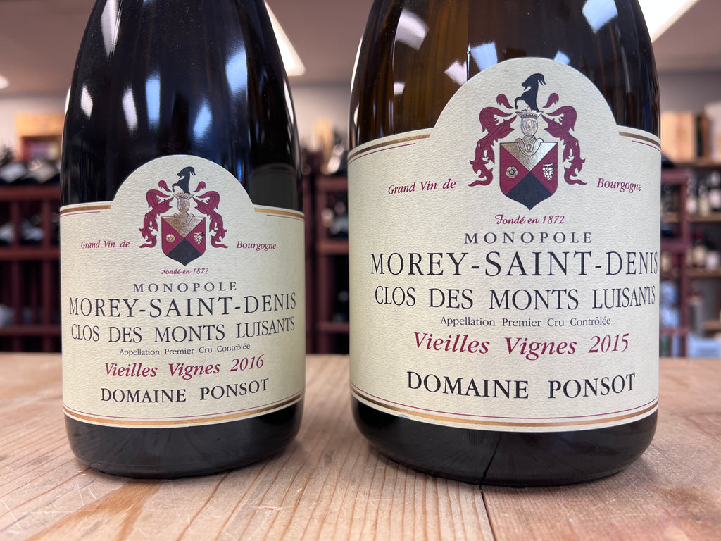 Domaine Ponsot Morey-Saint-Denis Clos des Monts Luisants Vieilles Vignes Monopole 2015