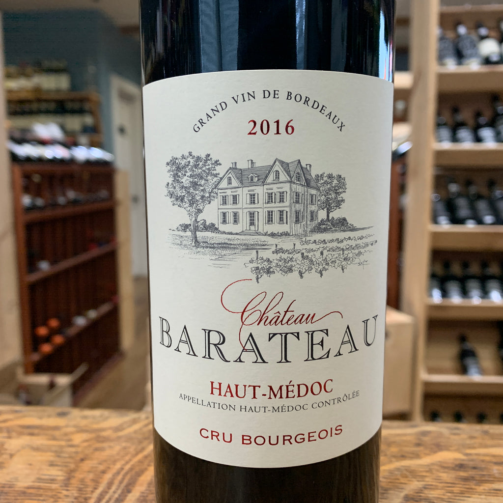 Chateau Barateau Haut-Médoc Cru Bourgeois 2016