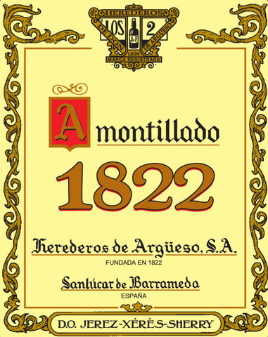 Herederos de Argueso Amontillado 1822 Solera