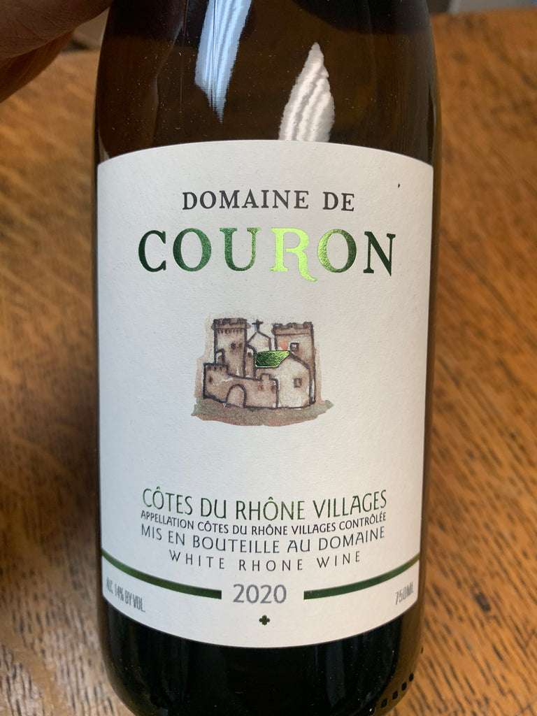 Domaine de Couron Cotes du Rhone Villages Blanc 2021