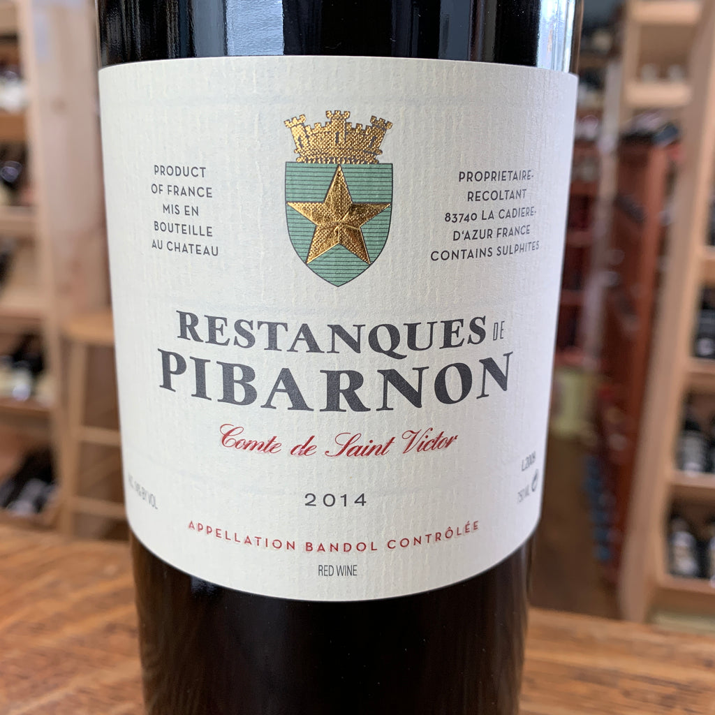 Restanques de Pibarnon Comte de Saint Victor Bandol 2019