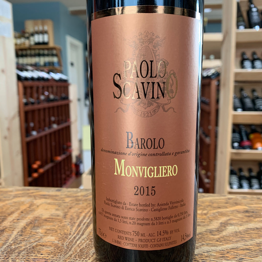 Paolo Scavino Barolo Monvigliero 2015