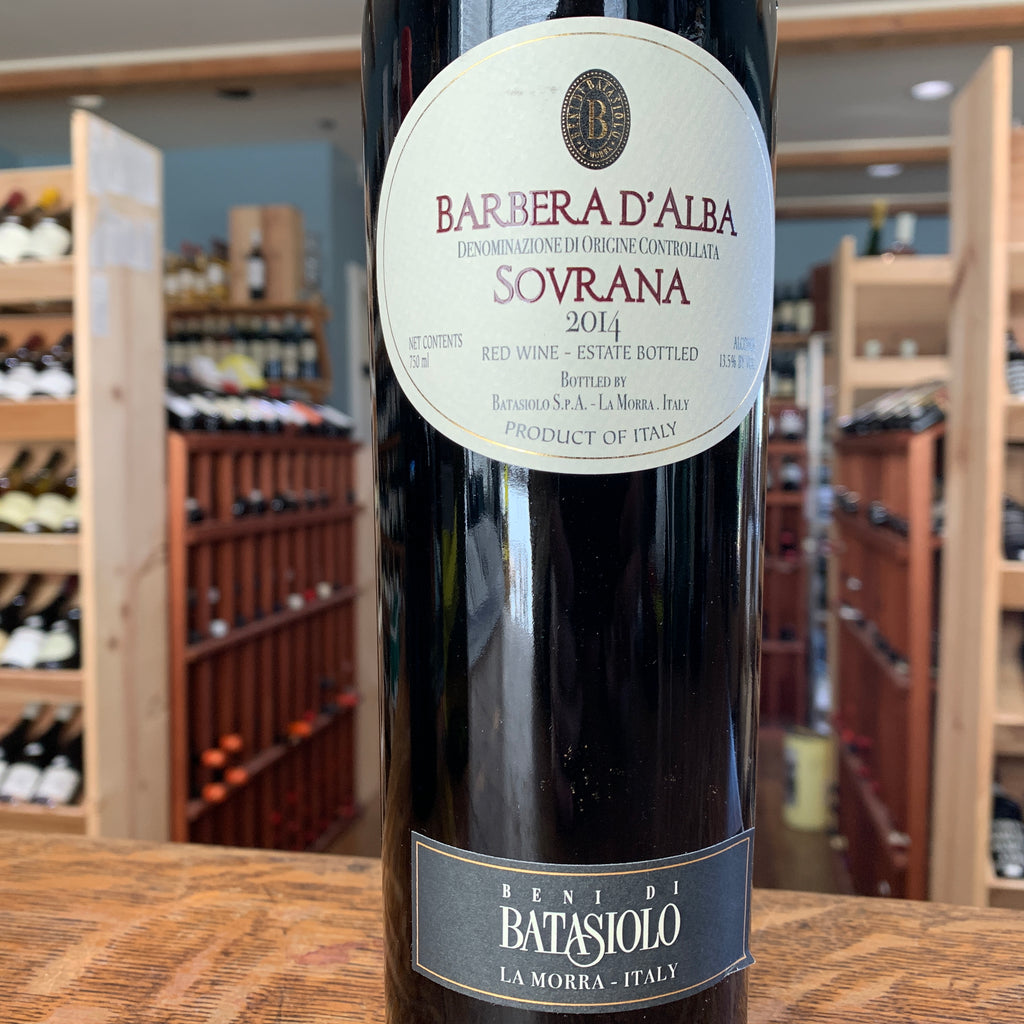 Batasiolo Barbera d'Alba Sovrana 2014