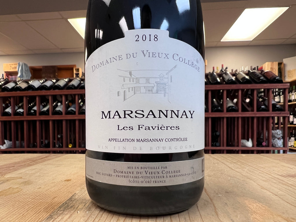 Domaine du Vieux College Les Favieres Marsannay Rouge 2018
