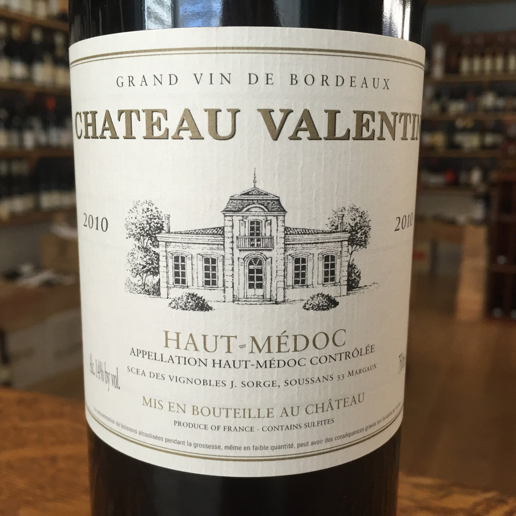 Chateau Valentin Haut-Medoc 2016