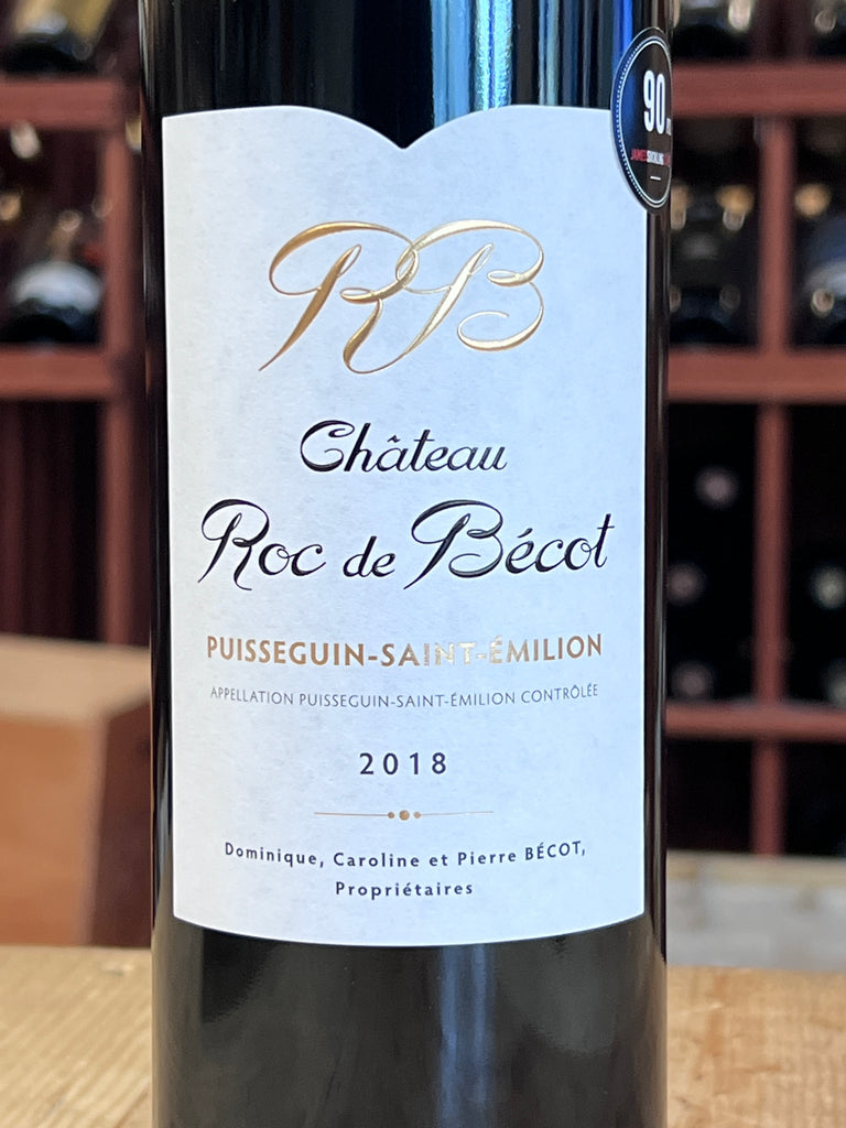 Chateau Roc de Becot Puisseguin-Saint-Emilion 2018