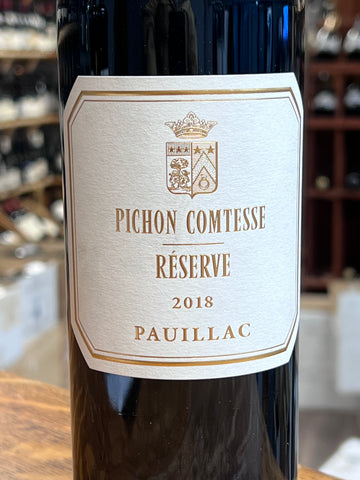 Reserve de Comtesse de Lalande Pichon Reserve Pauillac 2018