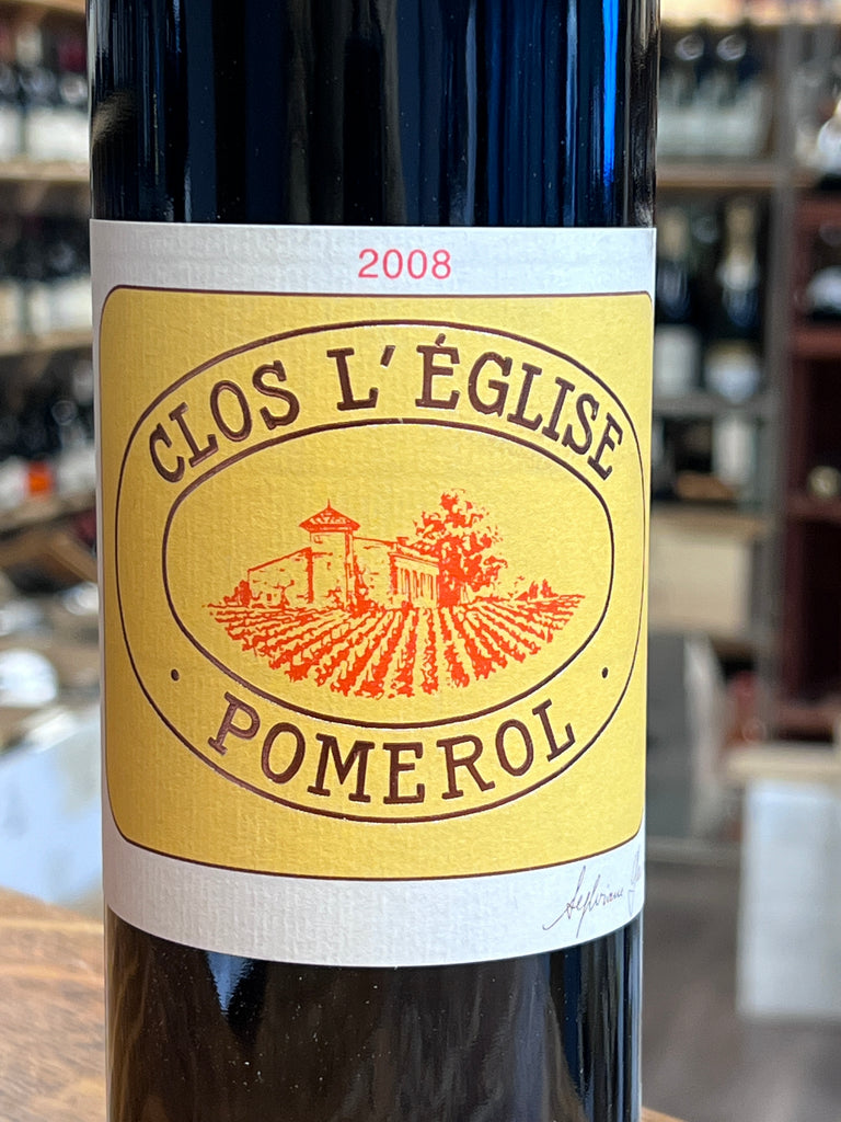 Chateau Clos L'Eglise Pomerol 2008