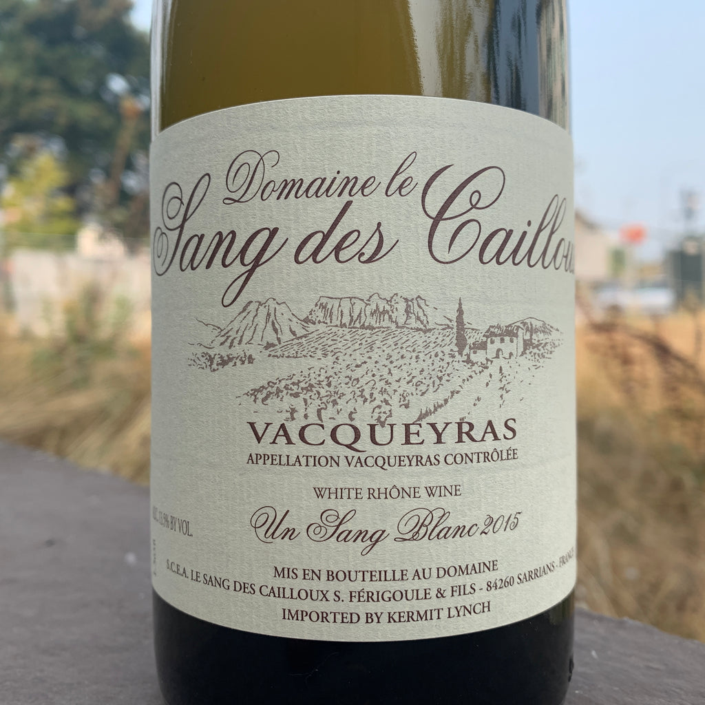 Domaine Le Sang des Cailloux Vacqueyras Blanc Un Sang Blanc 2017