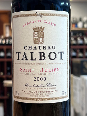 Chateau Talbot Saint-Julien 2000