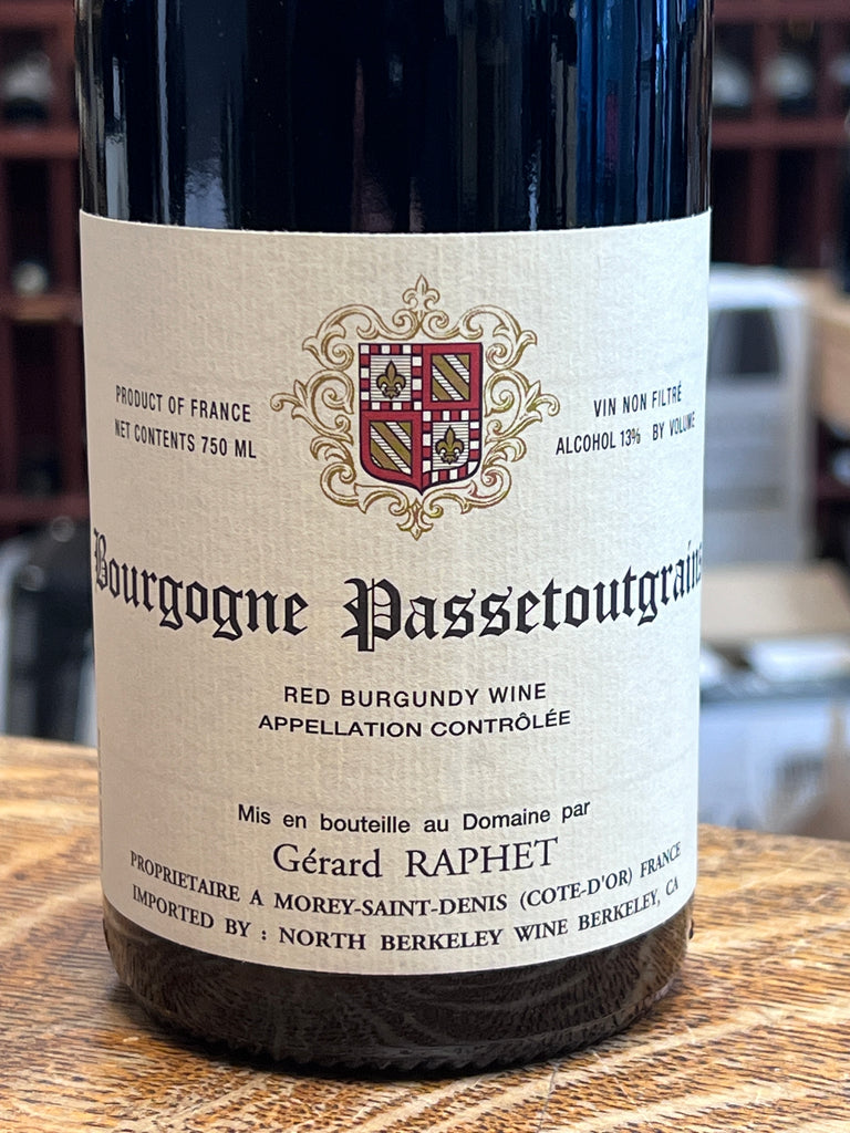 Domaine Gérard Raphet Bourgogne Passetoutgrains 2021