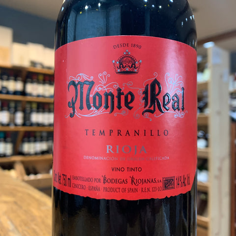 Bodegas Riojanas Monte Real Tempranillo Rioja 2017