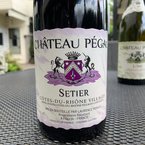 Chateau Pegau Setier Cotes-du-Rhone Villages 2019