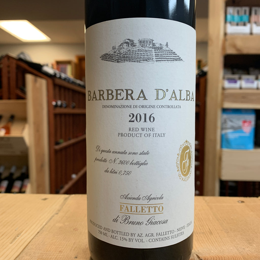 Bruno Giacosa Falletto Barbera d'Alba 2016