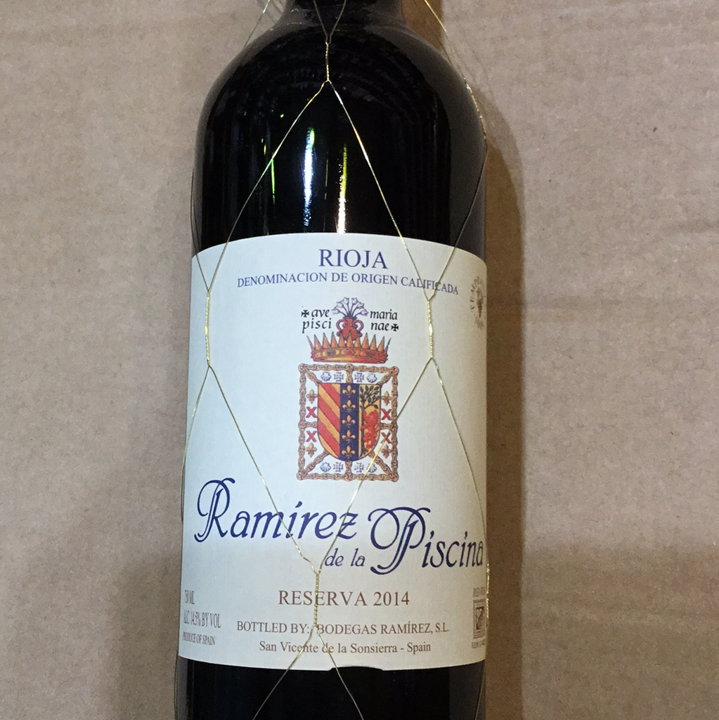 Ramirez de la Piscina Reserva 2017